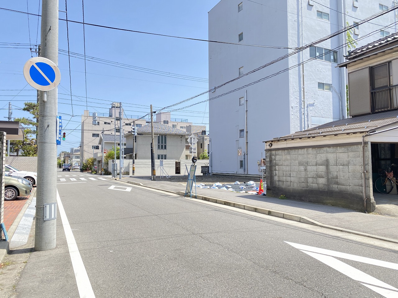 新潟県新潟市中央区東大畑通1番町の区画図