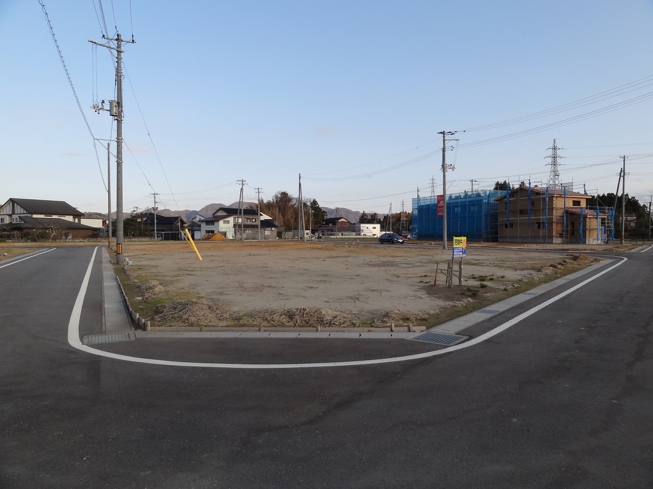 新潟県柏崎市上田尻の区画図