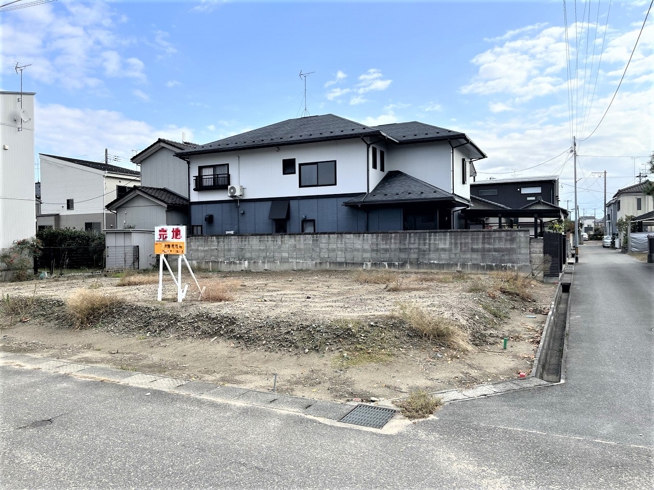 新潟県新潟市江南区 北山の区画図
